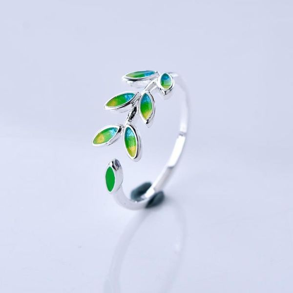 wedding rings delicate design green leaves tree branch opening ring for woman girl simple special finger jewelry, Slivery;golden
wedding rings delicate design green leaves tree branch opening ring for woman girl simple special finger jewelry, Slivery;golden