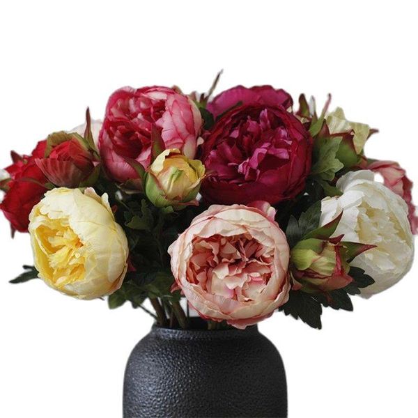 decorative flowers & wreaths 7pcs fake single stem spring peony (2 heads/piece) 22" length simulation round peonia for wedding home
decorative flowers & wreaths 7pcs fake single stem spring peony (2 heads/piece) 22" length simulation round peonia for wedding home