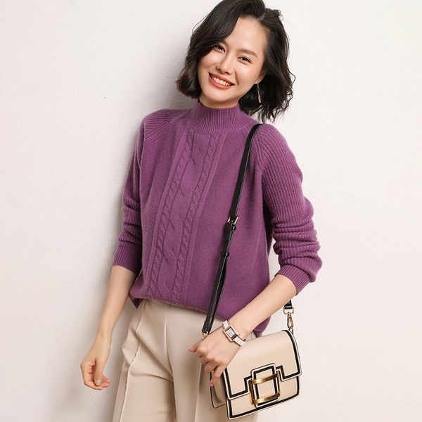 2021 new women's autumn winter turtleneck thickening pullover warm long sleeve 100% cashmere female jumper women sweater knitting n1q9, White;black
2021 new women's autumn winter turtleneck thickening pullover warm long sleeve 100% cashmere female jumper women sweater knitting n1q9, White;black