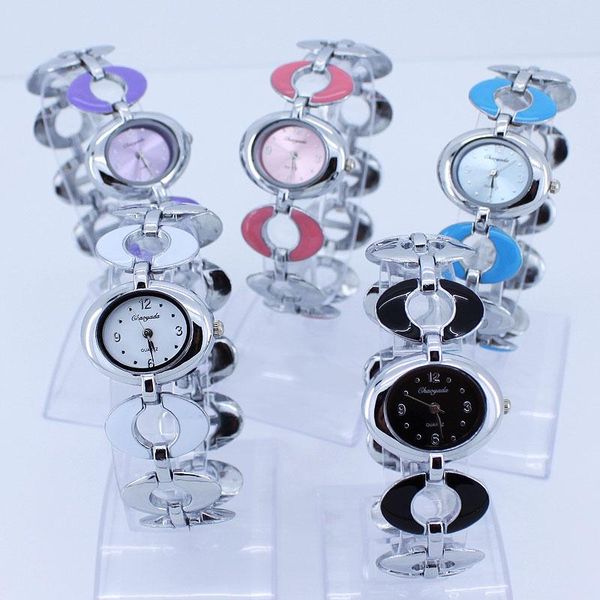wristwatches 10pcs 5 color available lady women girl watch strap quartz dress wristwatch, Slivery;brown
wristwatches 10pcs 5 color available lady women girl watch strap quartz dress wristwatch, Slivery;brown