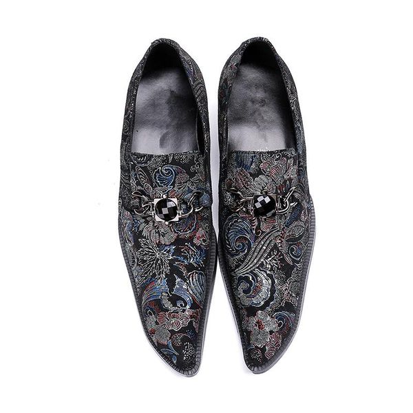 dress shoes men's pointed toe chain lace-up oxford for men party wedding size 38-46, Black
dress shoes men's pointed toe chain lace-up oxford for men party wedding size 38-46, Black