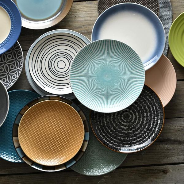 japanese ceramic dinner plates cookware round trays decorative snack dinner plates talerze obiadowe kitchen tableware db60pz
japanese ceramic dinner plates cookware round trays decorative snack dinner plates talerze obiadowe kitchen tableware db60pz