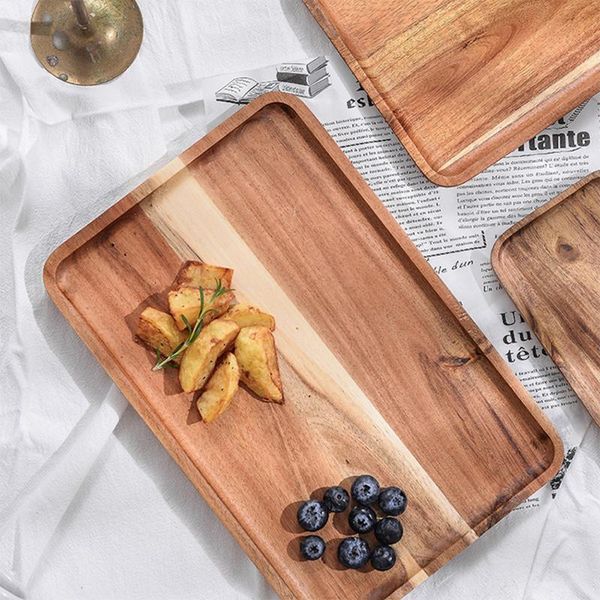 dishes & plates wooden serving tray rectangle tea dessert coffee storage dish for el home kitchen dresser
dishes & plates wooden serving tray rectangle tea dessert coffee storage dish for el home kitchen dresser
