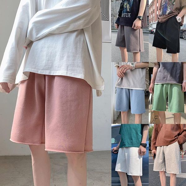 men's shorts loose solid color street clothing casual summer comfortable and breathable hip hop basketball 2021, White;black
men's shorts loose solid color street clothing casual summer comfortable and breathable hip hop basketball 2021, White;black