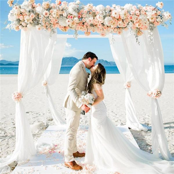 party decoration 1pc/2pcs elastic chiffon outdoor drapery for wedding stage background cloth gauze curtain
party decoration 1pc/2pcs elastic chiffon outdoor drapery for wedding stage background cloth gauze curtain