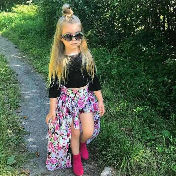 2021 new fashion children set toddler girl summer clothes cotton black +flower shorts+flower dovetail skirt 2-7 years h5ux, White
2021 new fashion children set toddler girl summer clothes cotton black +flower shorts+flower dovetail skirt 2-7 years h5ux, White