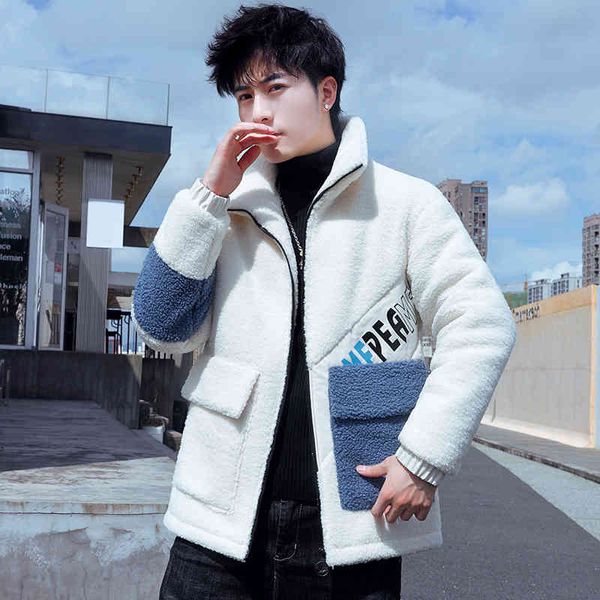 cashmere winter thickened stand collar fashion youth warm cotton cloth men's coat, Black
cashmere winter thickened stand collar fashion youth warm cotton cloth men's coat, Black