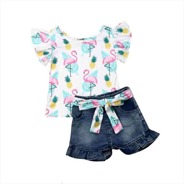 kids baby girls summer fashion clothes sets cartoon t-shirt denim pants shorts outfits clothes, White
kids baby girls summer fashion clothes sets cartoon t-shirt denim pants shorts outfits clothes, White