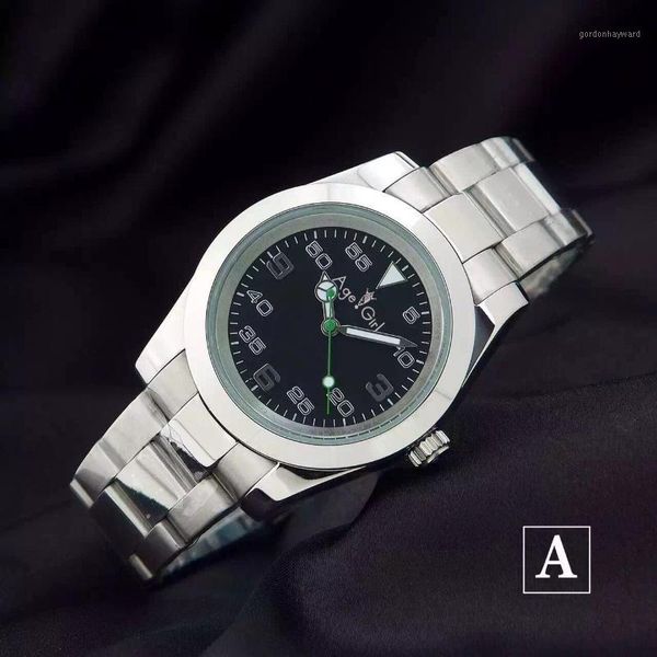 classic silver black blue white dial automatic mechanical stainless steel casual dive men's watch + quality wristwatches, Slivery;brown
classic silver black blue white dial automatic mechanical stainless steel casual dive men's watch + quality wristwatches, Slivery;brown