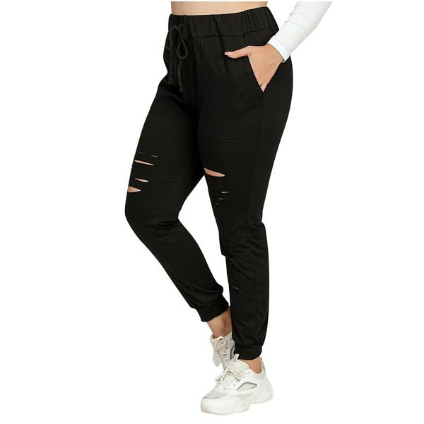 women's leggings sport women fitness hole solid color casual fashion pants ropa deportiva mujer gym clothing, Black
women's leggings sport women fitness hole solid color casual fashion pants ropa deportiva mujer gym clothing, Black