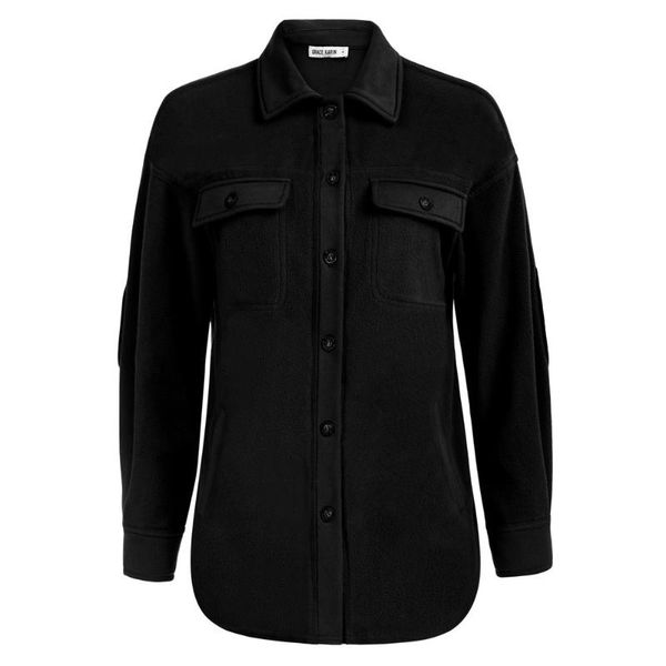 women's jackets brown warm women fleece jacket long sleeve lapel collar button-up curved hem coat with bust pockets, Black;brown
women's jackets brown warm women fleece jacket long sleeve lapel collar button-up curved hem coat with bust pockets, Black;brown
