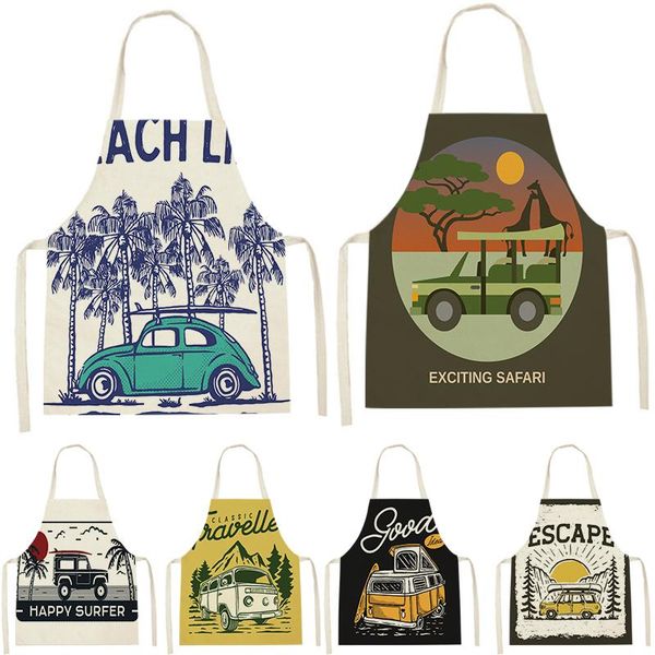 aprons 1pcs nordic cartoon car apron dark print kitchen women baking waist bib home cooking brief sleeveless pinafore tablier
aprons 1pcs nordic cartoon car apron dark print kitchen women baking waist bib home cooking brief sleeveless pinafore tablier