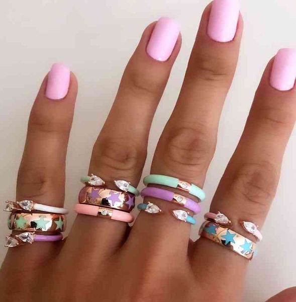 fashion gold plated colorful double tear drop white fire opal gem stone jewelry women 5colors neon enamel cz open adjusted rings, Slivery;golden
fashion gold plated colorful double tear drop white fire opal gem stone jewelry women 5colors neon enamel cz open adjusted rings, Slivery;golden