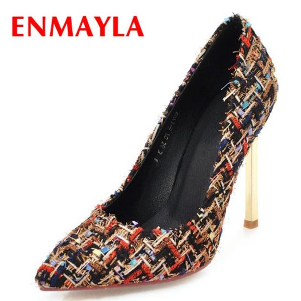 enmayla high heels pointed toe pumps white shoes woman plus size 34-43 thin heel slip-on shoes party wedding shallow pumps, Black
enmayla high heels pointed toe pumps white shoes woman plus size 34-43 thin heel slip-on shoes party wedding shallow pumps, Black