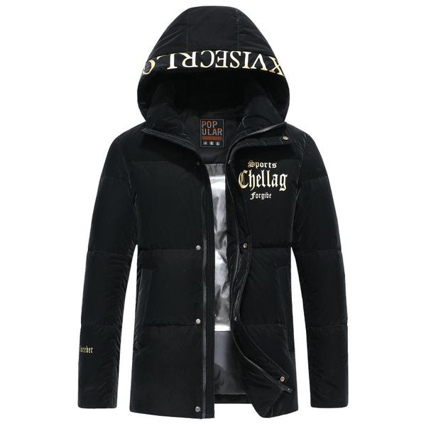 men's jackets hooded casual down jacket winter fashion letter printing thick warm, Black;brown
men's jackets hooded casual down jacket winter fashion letter printing thick warm, Black;brown