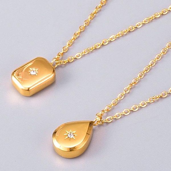 pendant necklaces 2 designs titanium steel waterdrop star square geometric for women minimalist cz starbrust 2021, Silver
pendant necklaces 2 designs titanium steel waterdrop star square geometric for women minimalist cz starbrust 2021, Silver
