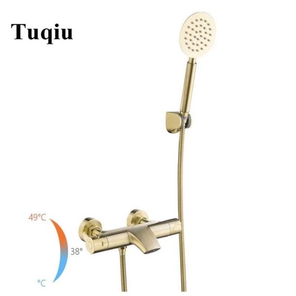vidric wall mounted bathroom brushed gold thermostatic bath & shower faucet hand held shower faucet sets bathtub set
vidric wall mounted bathroom brushed gold thermostatic bath & shower faucet hand held shower faucet sets bathtub set