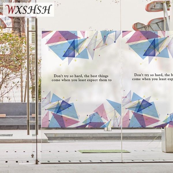 custom size static cling window film trilateral pattern home office decorative partition privacy protection stained glass foil
custom size static cling window film trilateral pattern home office decorative partition privacy protection stained glass foil