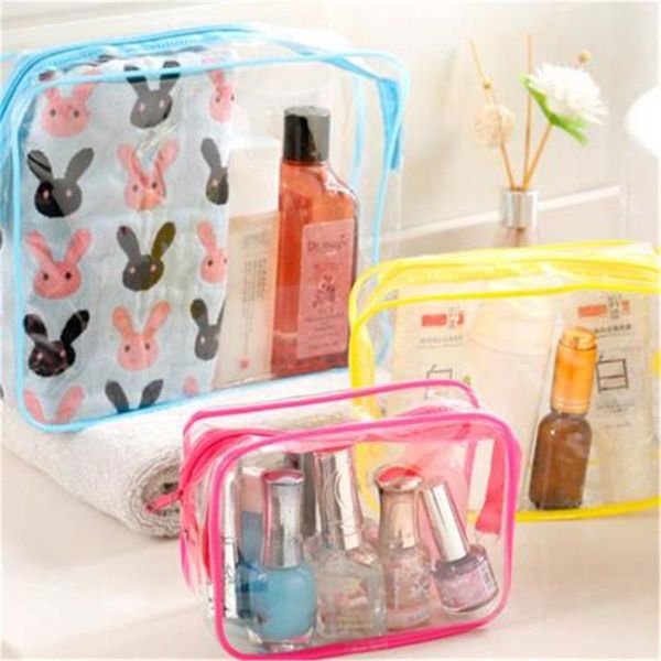 women's cosmetic bag pvc transparent toilet bags travel girl makeup bag holder cosmetics toiletry kit organizer case
women's cosmetic bag pvc transparent toilet bags travel girl makeup bag holder cosmetics toiletry kit organizer case