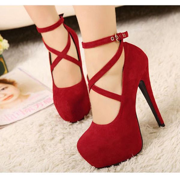 dress shoes fashion high-heeled woman pumps wedding party platform women high heels 11cm suede black 8size
dress shoes fashion high-heeled woman pumps wedding party platform women high heels 11cm suede black 8size