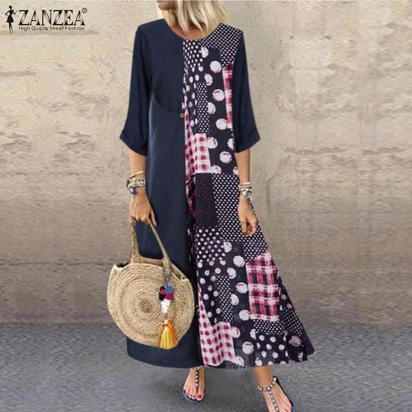 casual dresses women's printed sundress 2022 patchwork long sleeve vestidos retro stiching maxi dress female polka dot robe oversized, Black;gray
casual dresses women's printed sundress 2022 patchwork long sleeve vestidos retro stiching maxi dress female polka dot robe oversized, Black;gray