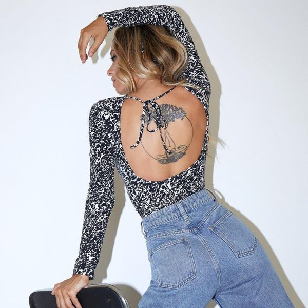 women's t-shirt women backless leopard spring autumn fashion long sleeve round collar slim fit ladies print bottoming shirts wx306, White
women's t-shirt women backless leopard spring autumn fashion long sleeve round collar slim fit ladies print bottoming shirts wx306, White