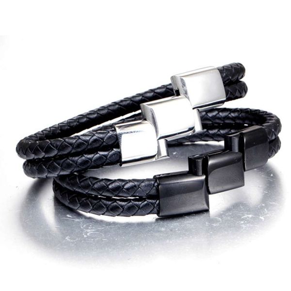 leather rope bracelet men's woven personalized lettering leather bracelet jewelry, Golden;silver
leather rope bracelet men's woven personalized lettering leather bracelet jewelry, Golden;silver