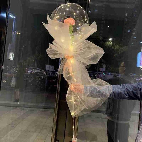 led luminous balloon rose flower bouquet transparent bobo ball birthday wedding party balloons flowers decor valentines day gift
led luminous balloon rose flower bouquet transparent bobo ball birthday wedding party balloons flowers decor valentines day gift