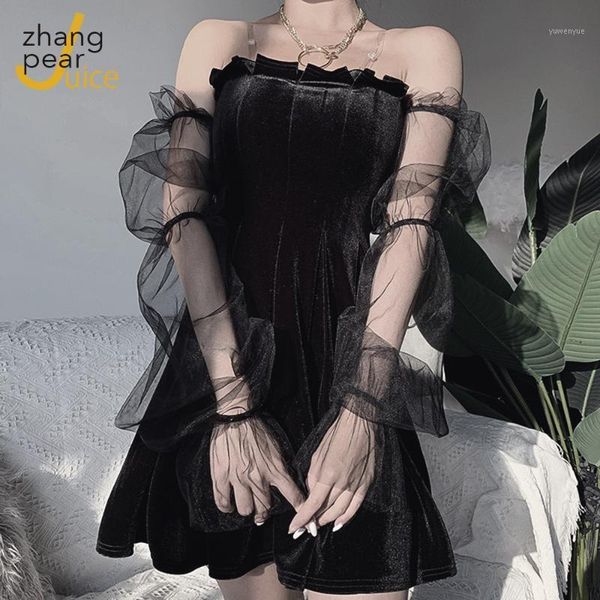gothic dark black style women dress off shoulder mesh mini vintage harajuku clothing casual dresses, Black;gray
gothic dark black style women dress off shoulder mesh mini vintage harajuku clothing casual dresses, Black;gray