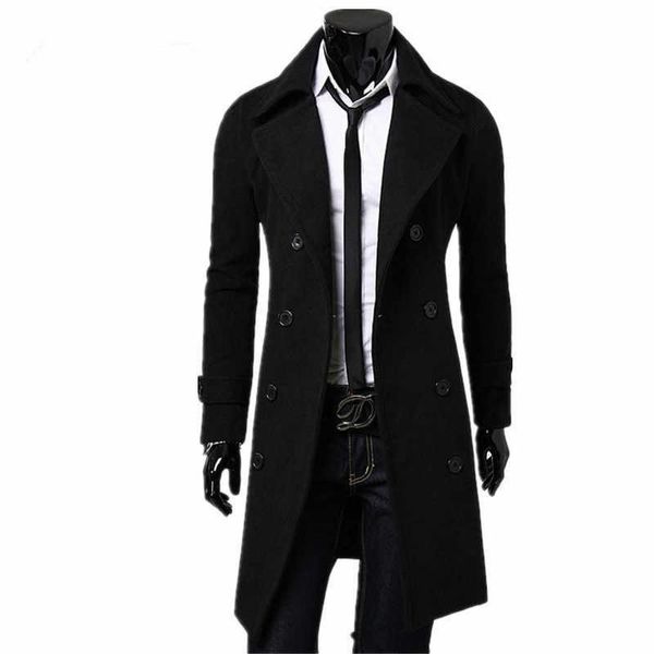 mens trench coat fashion designer men long coat autumn winter double-breasted windproof slim trench coat men plus size 211011, Tan;black
mens trench coat fashion designer men long coat autumn winter double-breasted windproof slim trench coat men plus size 211011, Tan;black