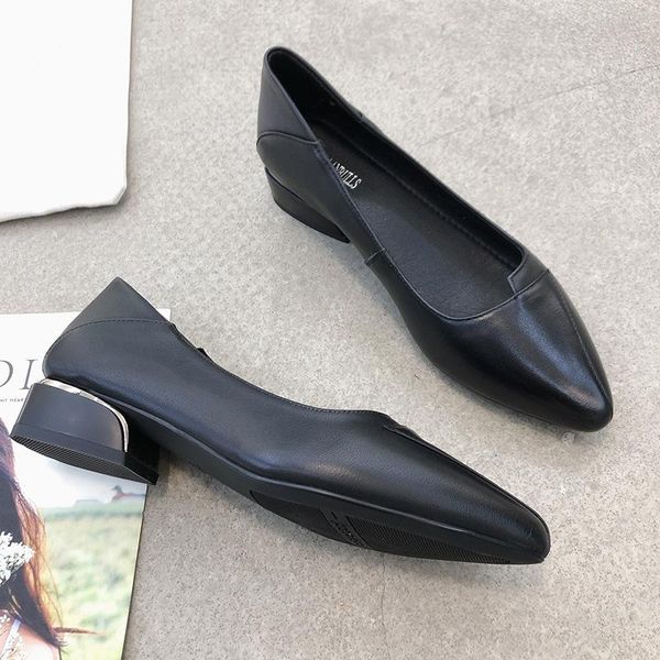 dress shoes leather of head layer women's shoe type dermal female spring autumn is casual, Black
dress shoes leather of head layer women's shoe type dermal female spring autumn is casual, Black
