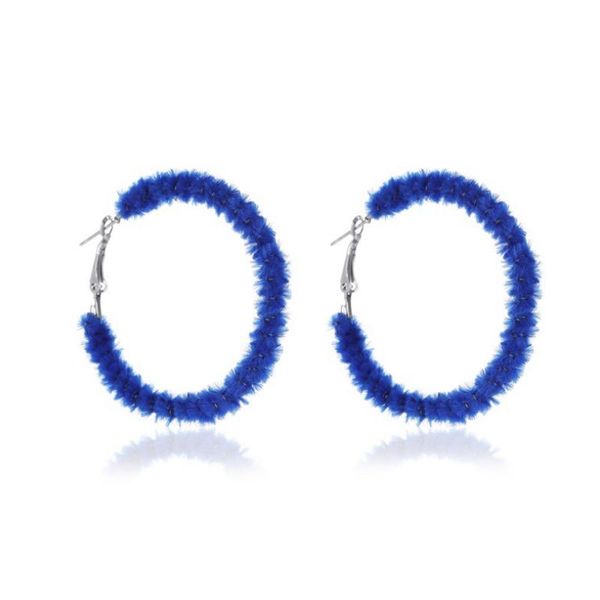 hoop & huggie korean creative pure color terry ring earrings for women statement ear jewelry gifts, Golden;silver
hoop & huggie korean creative pure color terry ring earrings for women statement ear jewelry gifts, Golden;silver