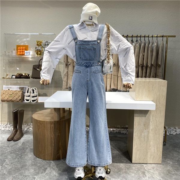 brand original design 2021 slimming jean overalls age reducing casual loose trousers with high waist and wide legs pants women's jeans, Blue
brand original design 2021 slimming jean overalls age reducing casual loose trousers with high waist and wide legs pants women's jeans, Blue
