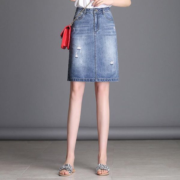 skirts 2021 summer high waist slim stretch simple blue denim skirt casual wild plus size women a-line bag hip, Black
skirts 2021 summer high waist slim stretch simple blue denim skirt casual wild plus size women a-line bag hip, Black
