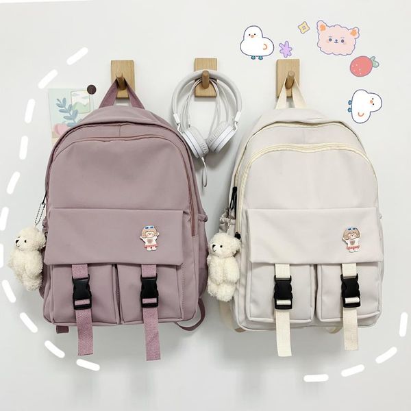 backpack korea ins schoolbag female japanese harajuku junior high school student large capacity travel
backpack korea ins schoolbag female japanese harajuku junior high school student large capacity travel