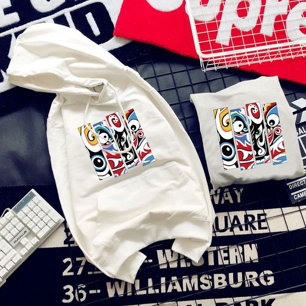 the new cotton thin facial mask printed hoodie female autumn and winter style hooded ins students korean version of loose women's coat, Black
the new cotton thin facial mask printed hoodie female autumn and winter style hooded ins students korean version of loose women's coat, Black