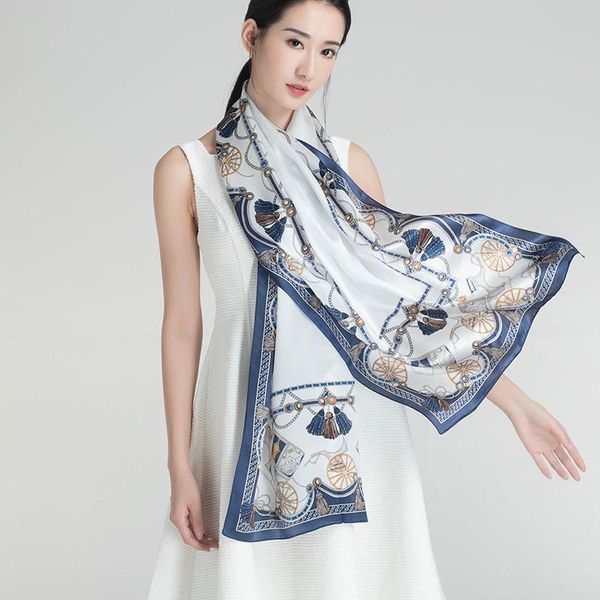 scarves shanghai story official flagship store spring and autumn 100% silk scarf, Blue;gray
scarves shanghai story official flagship store spring and autumn 100% silk scarf, Blue;gray