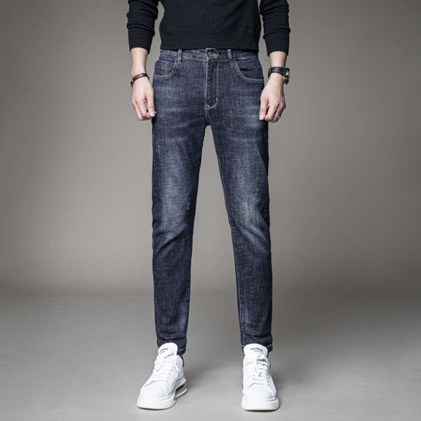 ins hong kong jeans slim little feet autumn and winter versatile casual long pants men's handsome elastic youth, Blue
ins hong kong jeans slim little feet autumn and winter versatile casual long pants men's handsome elastic youth, Blue