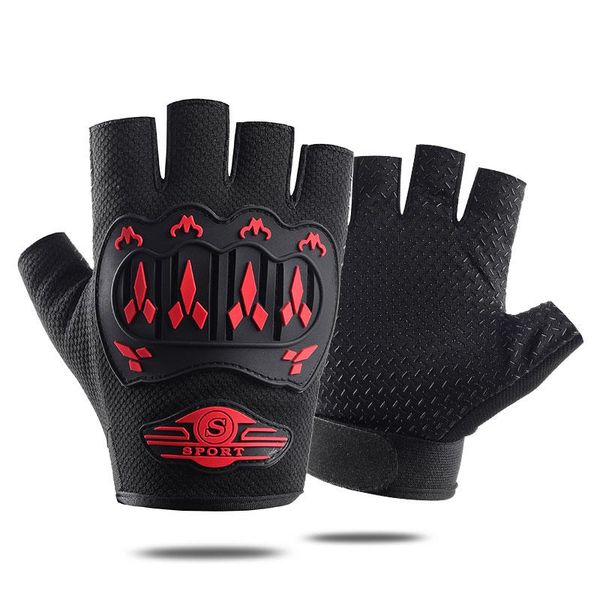 cycling gloves sports men's and women's outdoor half finger anti-skid tactical driving shockproof fitness riding, Black
cycling gloves sports men's and women's outdoor half finger anti-skid tactical driving shockproof fitness riding, Black