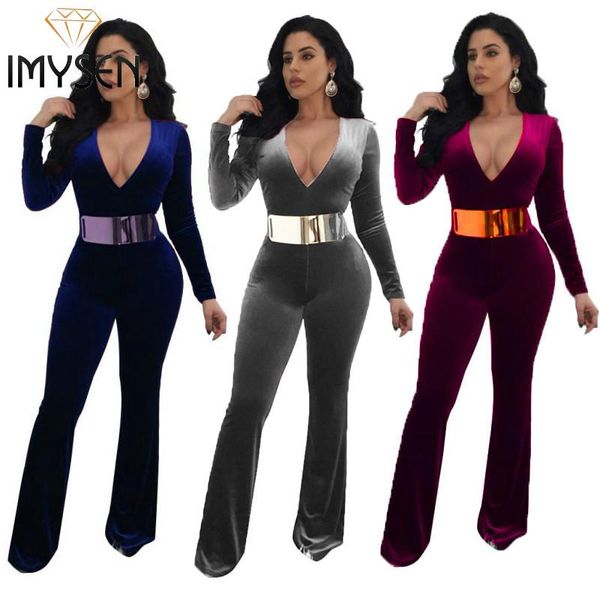 women's jumpsuits & rompers imysen plus size jumpsuit women romper spring autumn deep v neck long sleeve casual one piece outfit, Black;white
women's jumpsuits & rompers imysen plus size jumpsuit women romper spring autumn deep v neck long sleeve casual one piece outfit, Black;white