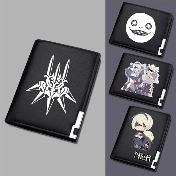 wallets nier:automata game long coin purse yorha no. 2 pu leather short wallet id card holder women money change bag, Red;black
wallets nier:automata game long coin purse yorha no. 2 pu leather short wallet id card holder women money change bag, Red;black
