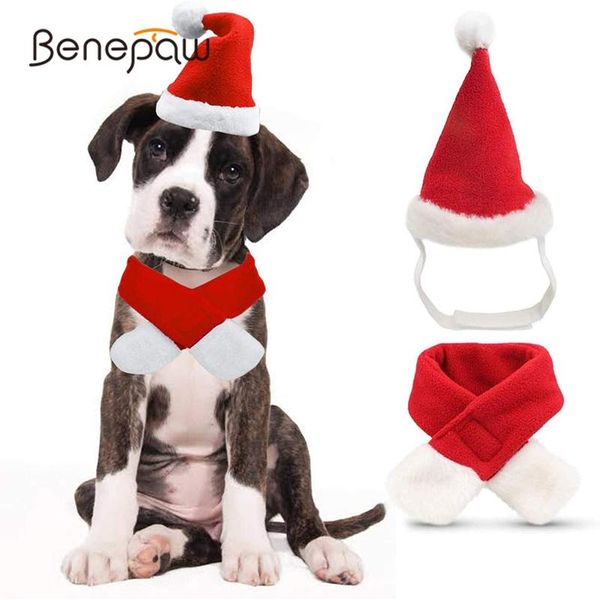 dog apparel benepaw cute christmas hat scarf set comfortable santa claus cap winter warm pet costume outfit party event accessories
dog apparel benepaw cute christmas hat scarf set comfortable santa claus cap winter warm pet costume outfit party event accessories