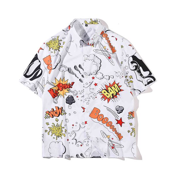 men's polos arrival men shirt chemise homme loose summer graffiti printing white cardigan lapel short sleeve cotton casual shirts qqxa, White;black
men's polos arrival men shirt chemise homme loose summer graffiti printing white cardigan lapel short sleeve cotton casual shirts qqxa, White;black