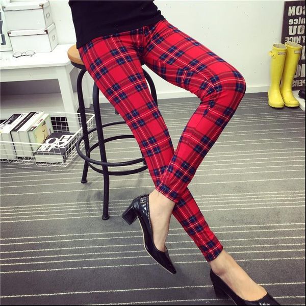 lady size plaid leggings spring summer slim fitness legging casual pants new style stripe capris elastic floral leggings, Black
lady size plaid leggings spring summer slim fitness legging casual pants new style stripe capris elastic floral leggings, Black