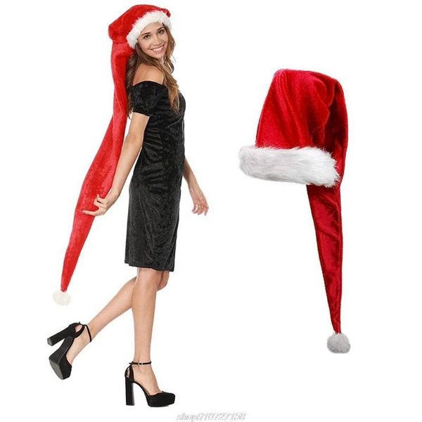 berets xmas super long santa hat, novelty christmas ornaments for children and adults women, 110cm/150cm n09 21 dropship, Blue;gray
berets xmas super long santa hat, novelty christmas ornaments for children and adults women, 110cm/150cm n09 21 dropship, Blue;gray
