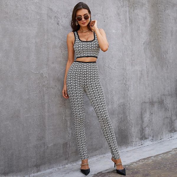 women's two piece pants 2021 women bandage set 2 pieces strap sleeveless bustiers and long bell-bottoms trousers celebrity, White
women's two piece pants 2021 women bandage set 2 pieces strap sleeveless bustiers and long bell-bottoms trousers celebrity, White