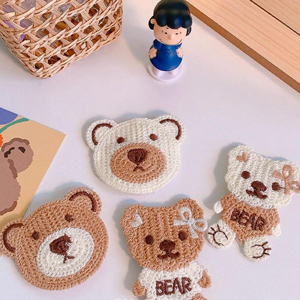 hair accessories women girls cute cartoon wool knitting bear clips hairpins sweet side barrettes decorate fashion, Slivery;white
hair accessories women girls cute cartoon wool knitting bear clips hairpins sweet side barrettes decorate fashion, Slivery;white