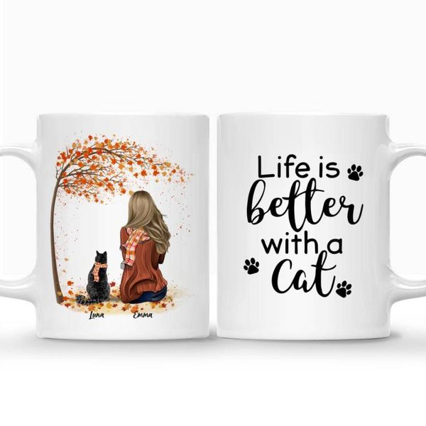 mugs personalized mug girl and cats autumn life is better with a cat coffee cups gift for family diy 11/15 oz rr2014
mugs personalized mug girl and cats autumn life is better with a cat coffee cups gift for family diy 11/15 oz rr2014