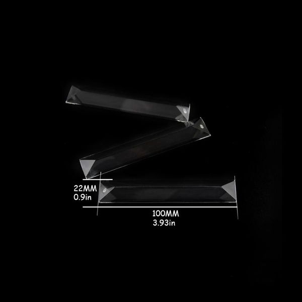 two holes or one hole crystal chandelier prism parts pendant 22x100mm ing
two holes or one hole crystal chandelier prism parts pendant 22x100mm ing