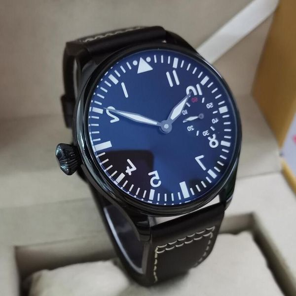 geervo no 44mm watch case black retro dial manual mechanical men's coffee strap st3600-2 movement g143, Slivery;brown
geervo no 44mm watch case black retro dial manual mechanical men's coffee strap st3600-2 movement g143, Slivery;brown